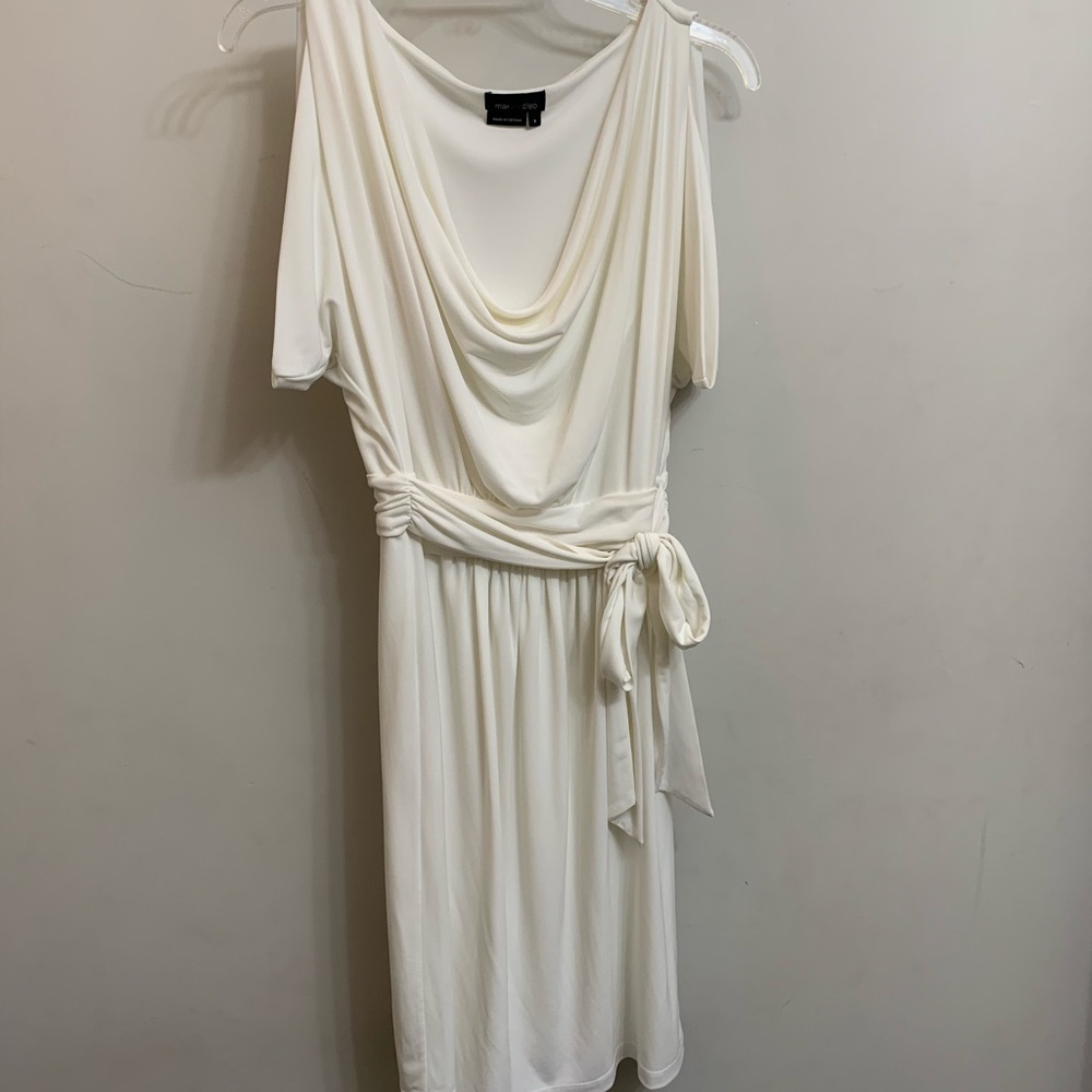 Max and Cleo White Dress Size Small